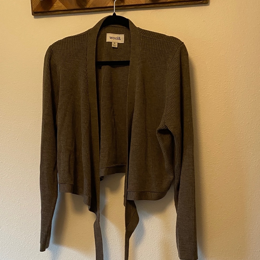 Wool& Adeline Sweater Wrap